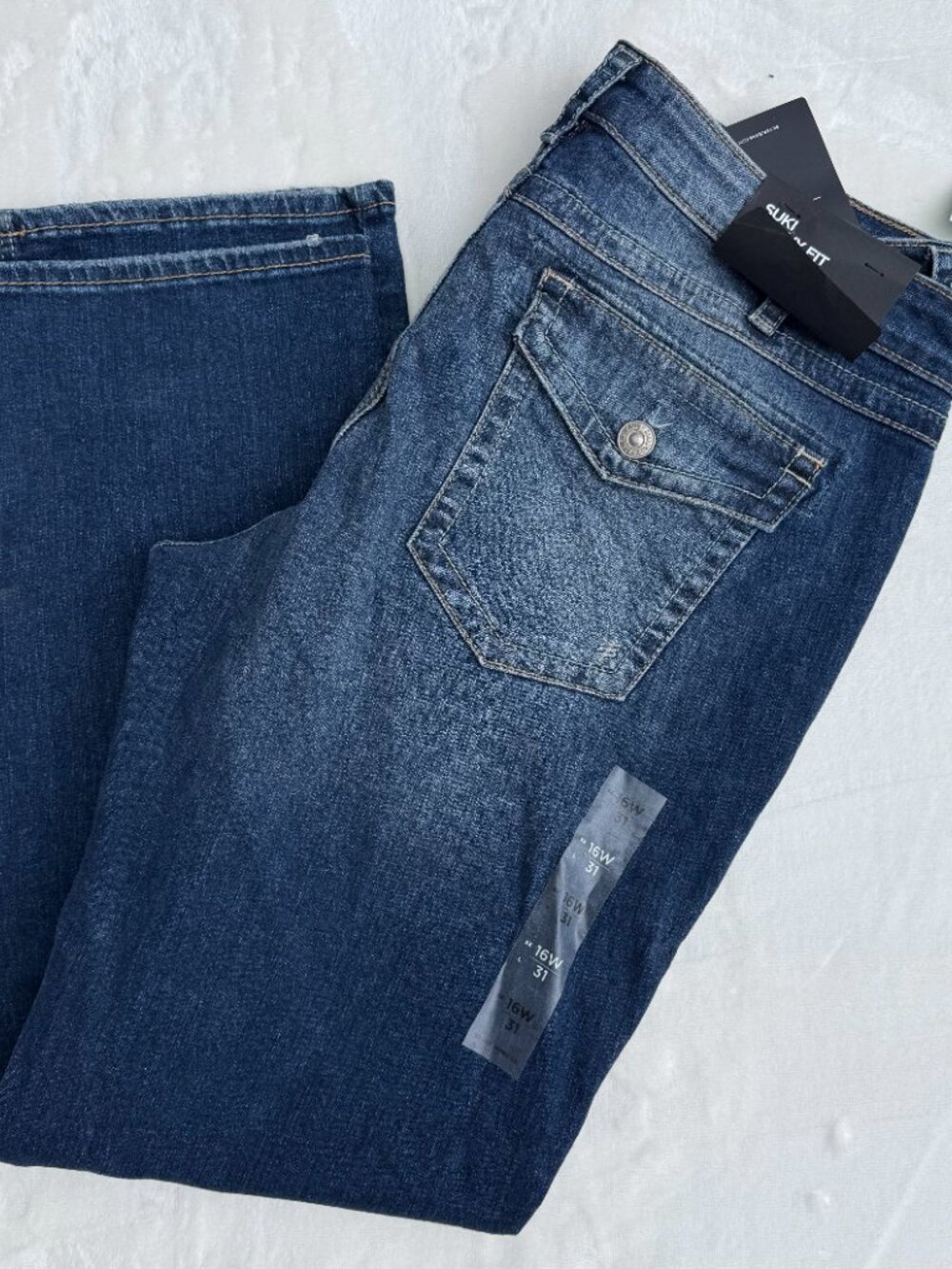NWT Silver Jeans Co. Suki Slim Boot Jeans, 16W x 31